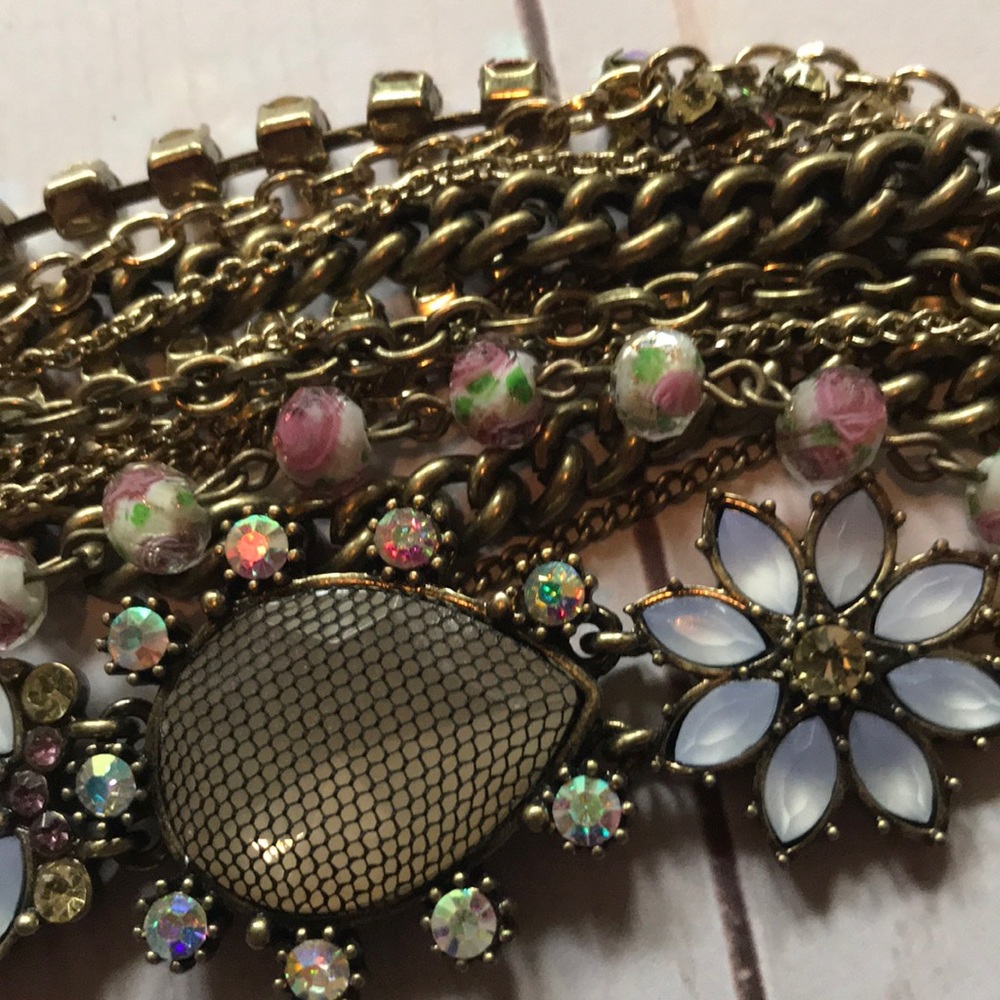 Betsy Johnson chunky bracelet